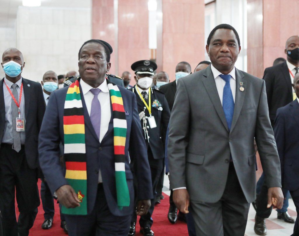Zambia Unhappy with Mnangagwa